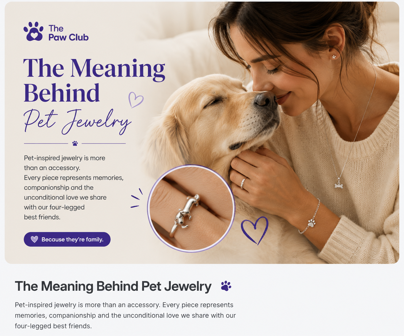 The Meaning Behind Pet Jewelry