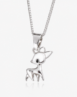 Deer Necklace - 925 Sterling Silver
