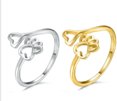 Love & Paw Ring
