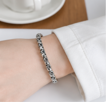 Baby Elephant Bracelet - 925 Sterling Silver