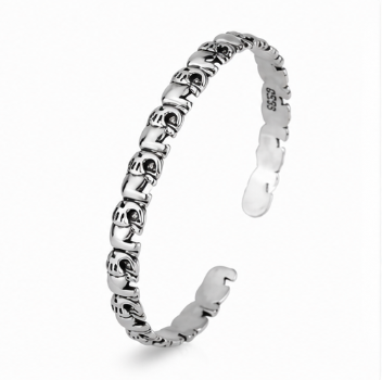 Baby Elephant Bracelet - 925 Sterling Silver