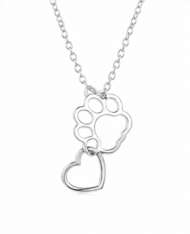 Paw & Heart Necklace