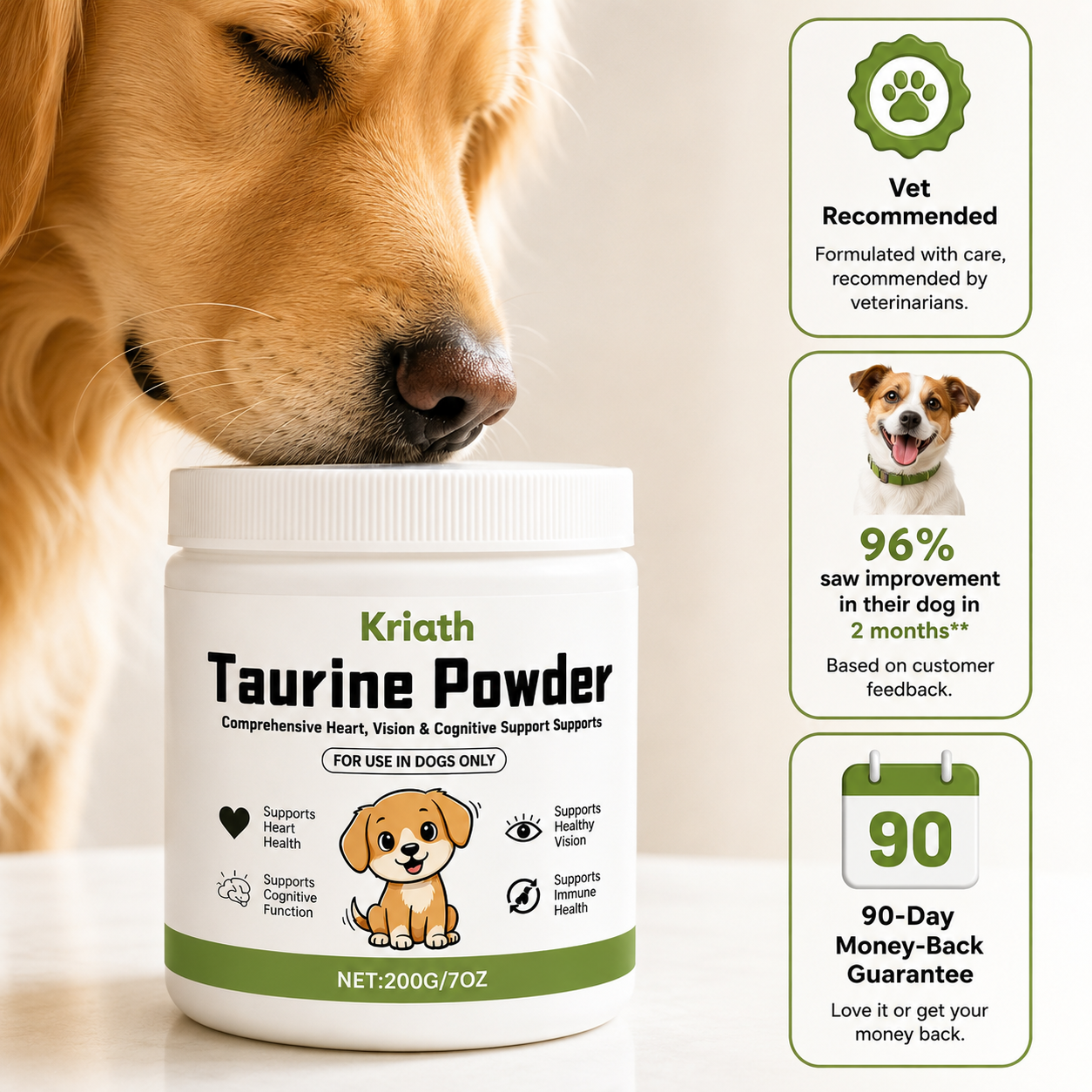 Taurine Powder for Dogs