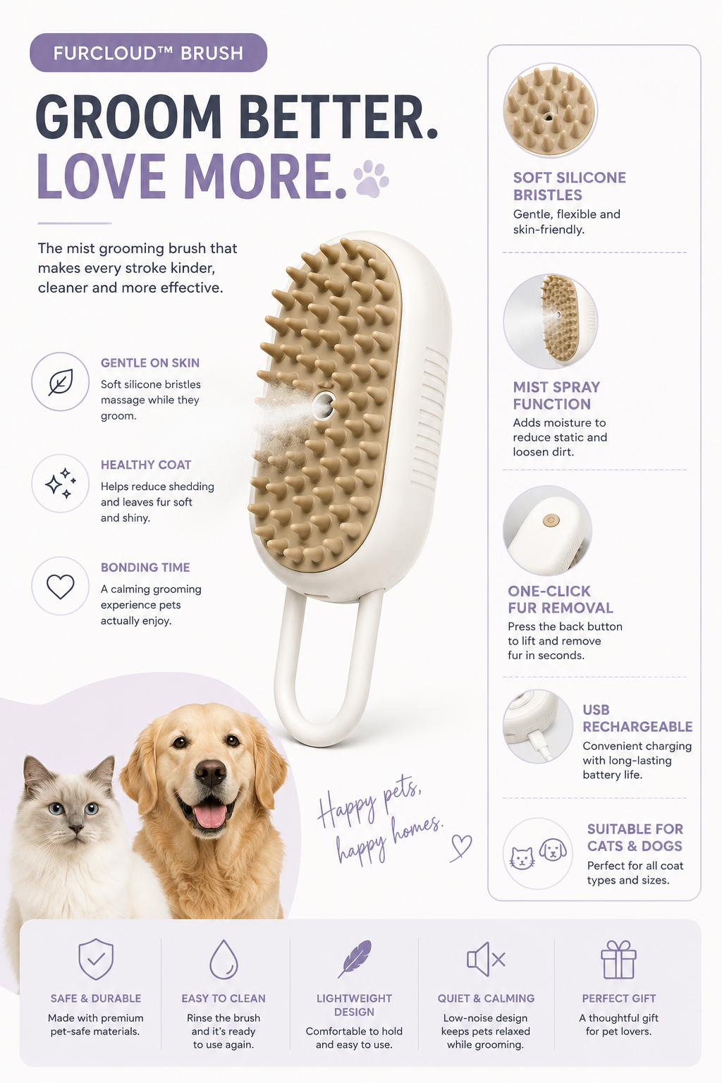 FurCloud™ Brush