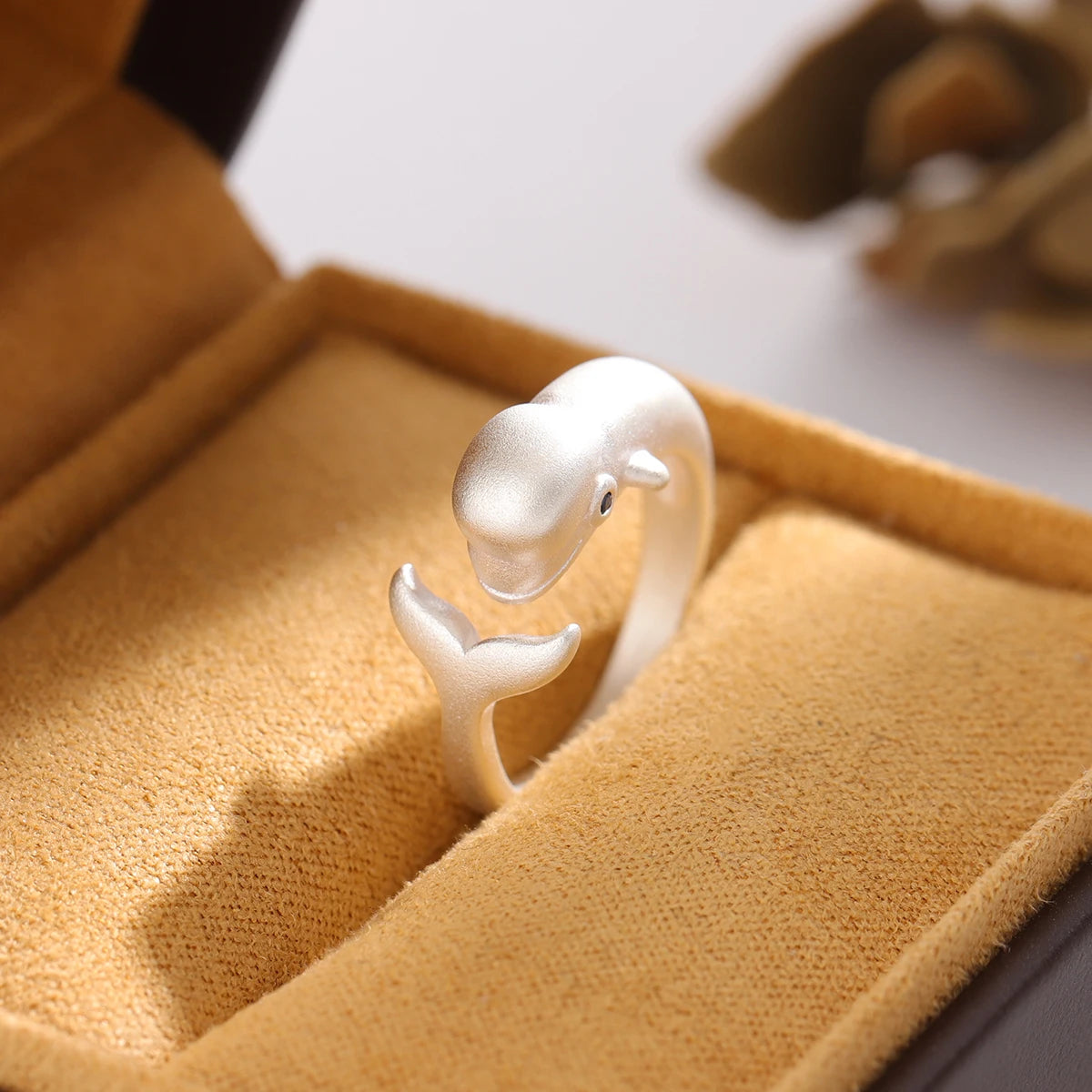 Whale Ring - 925 Sterling Silver