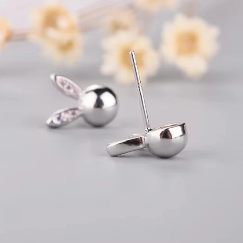 Rabbit Earrings - 925 sterling silver