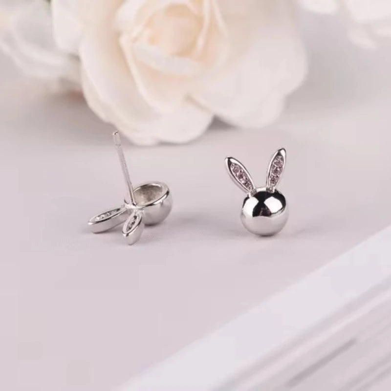 Rabbit Earrings - 925 sterling silver