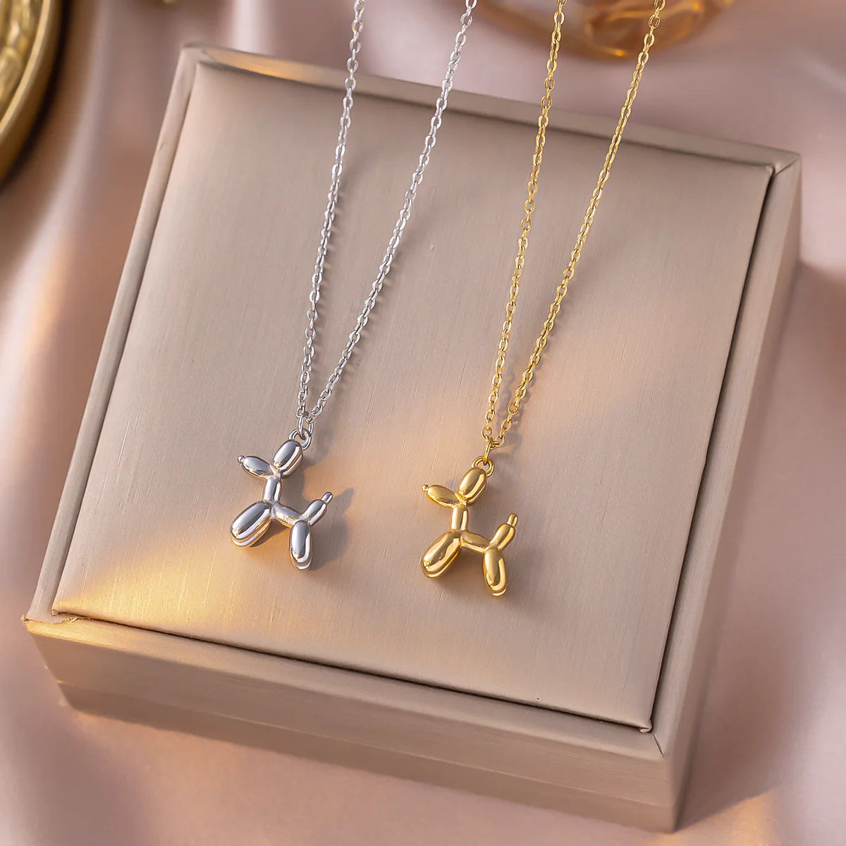 Balloon Dog Necklace