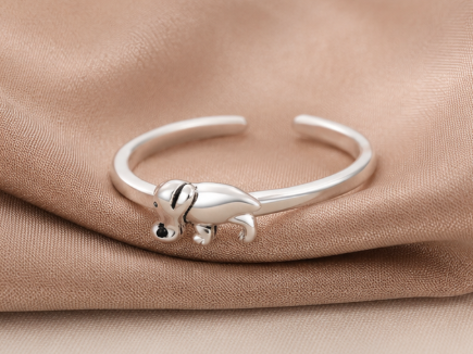 Baby Elephant  Ring - 925 Sterling Silver