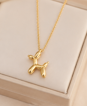 Balloon Dog Necklace