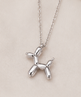 Balloon Dog Necklace