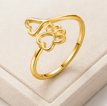Love & Paw Ring