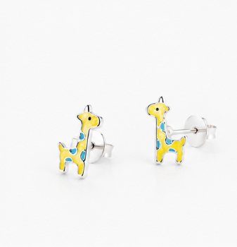 Giraffe Earring - 925 Sterling Silver