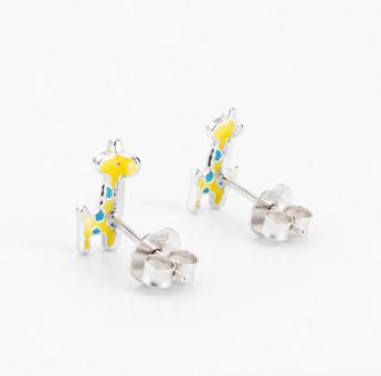 Giraffe Earring - 925 Sterling Silver