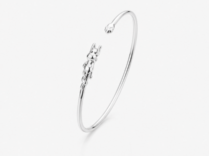 Cat Bracelet - 925 Sterling Silver