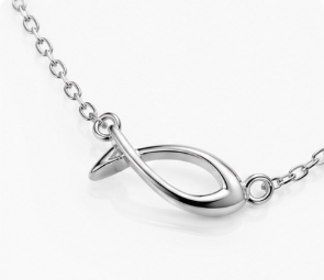 Fish Necklace - Jewelry 925 Sterling Silver