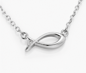 Fish Necklace - Jewelry 925 Sterling Silver