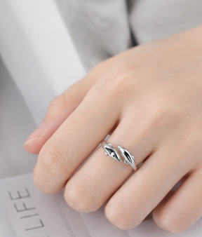 Double Dolphin - 925 Sterling Silver