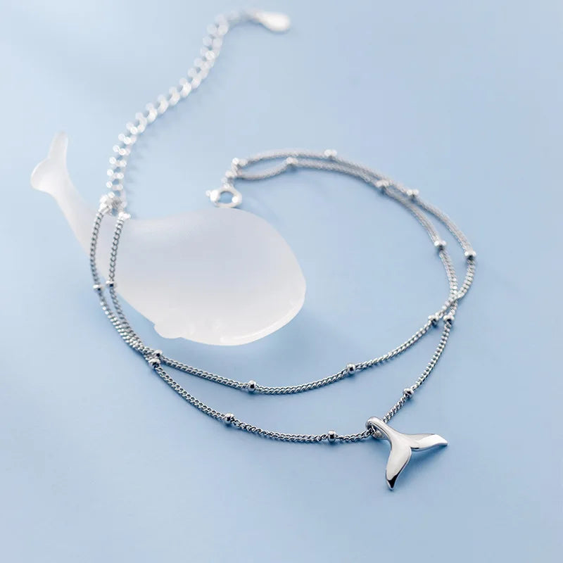 WhaleTail Bracelet - Real 925 Sterling Silver