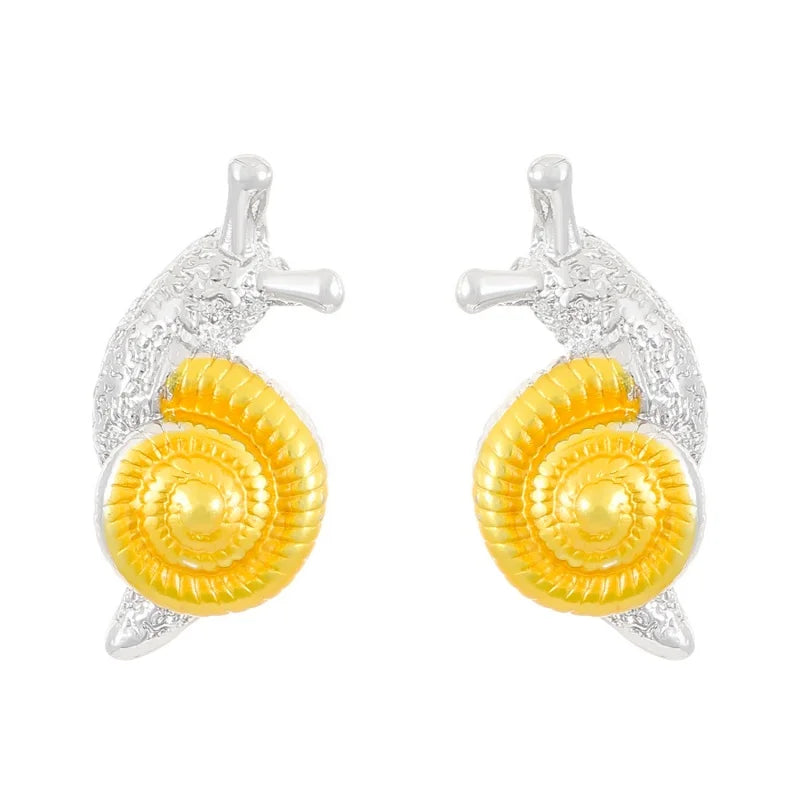 Snail Stud Earrings