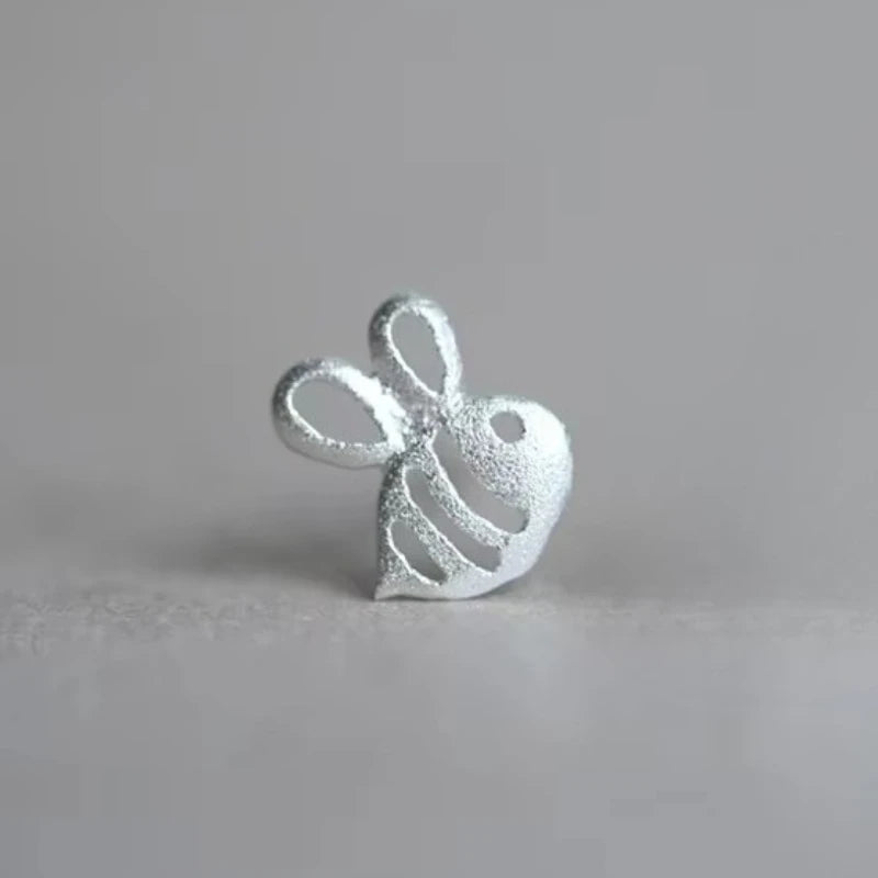 Bee Earrings - 925 Sterling Silver