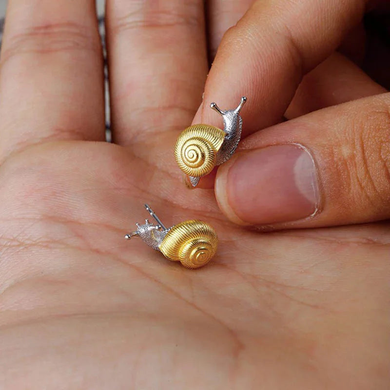 Snail Stud Earrings