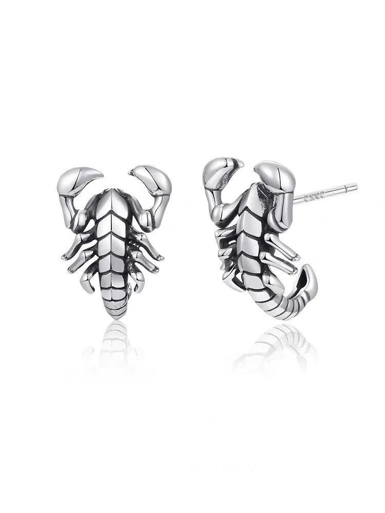 Scorpion Earring - 925 Sterling Silver