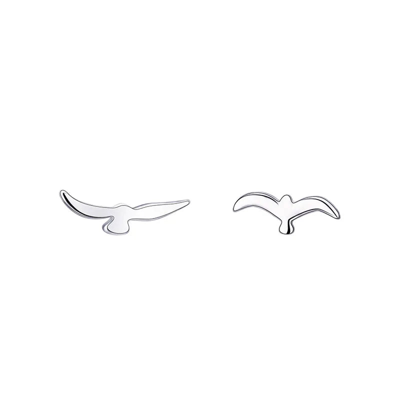 Seagull Earrings - 925 Silver Earrings