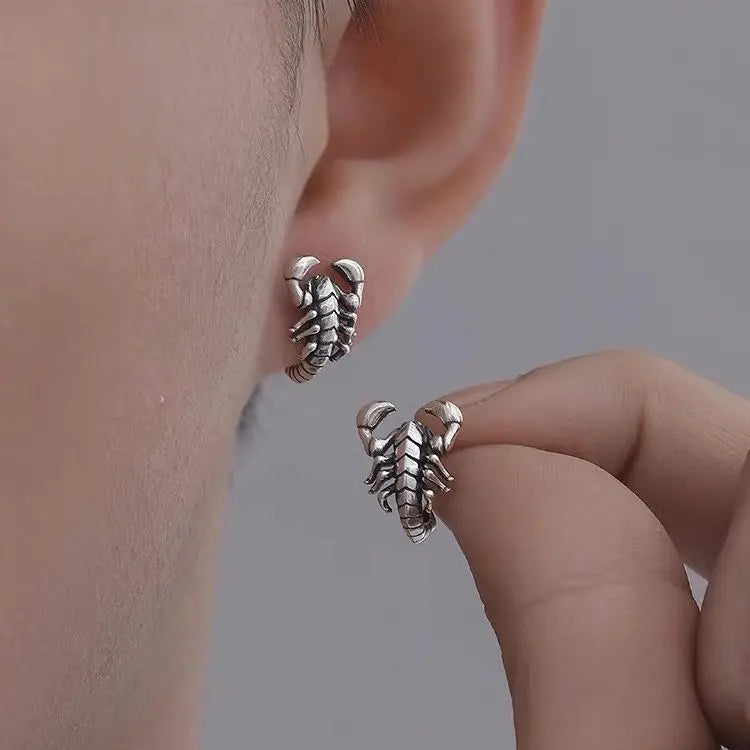 Scorpion Earring - 925 Sterling Silver