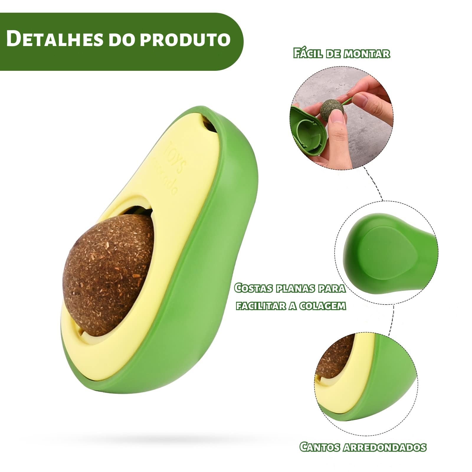 AbaCat Catnip Ball Toy for Cats