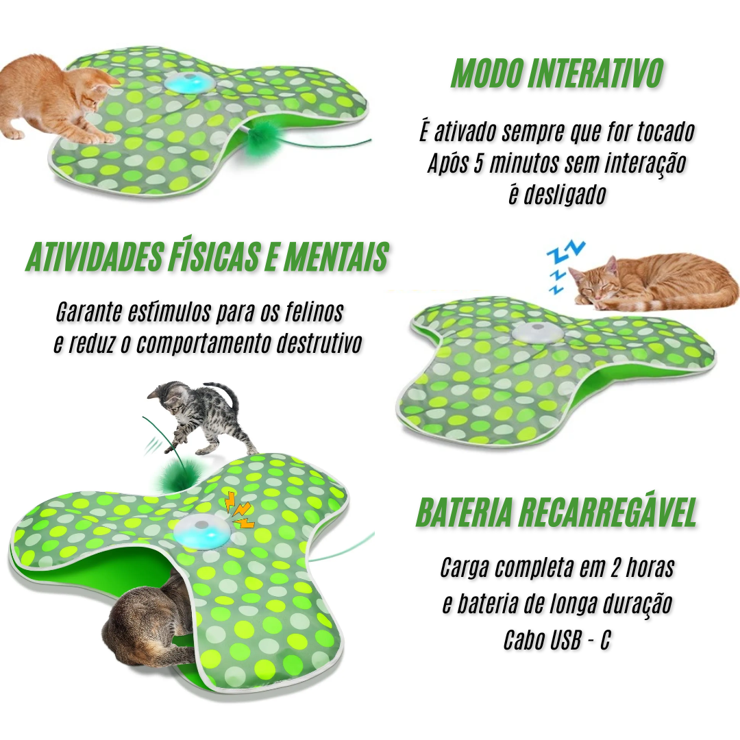 Electric Hunt Mat Toy for Cats