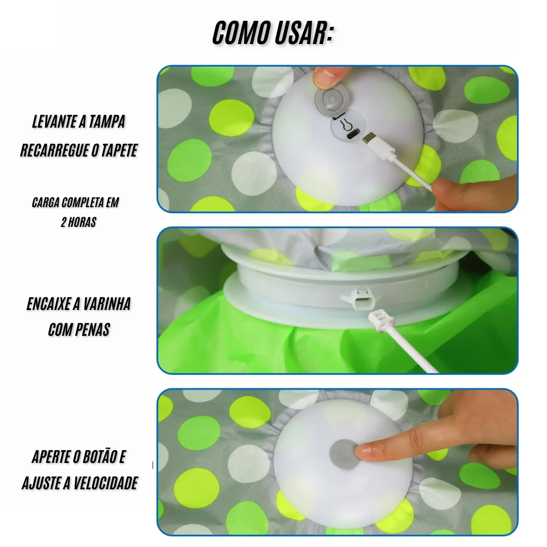 Electric Hunt Mat Toy for Cats